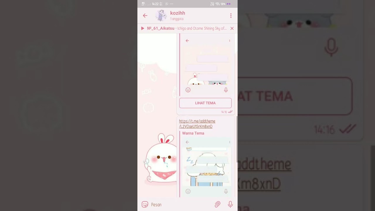 tema telegram [link ada di komentar ‼️]😊