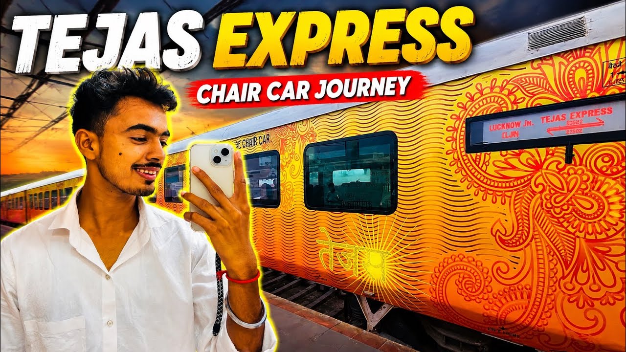 Tejas Express Chair Car Journey | India&rsquo;s Premium Train Full Review