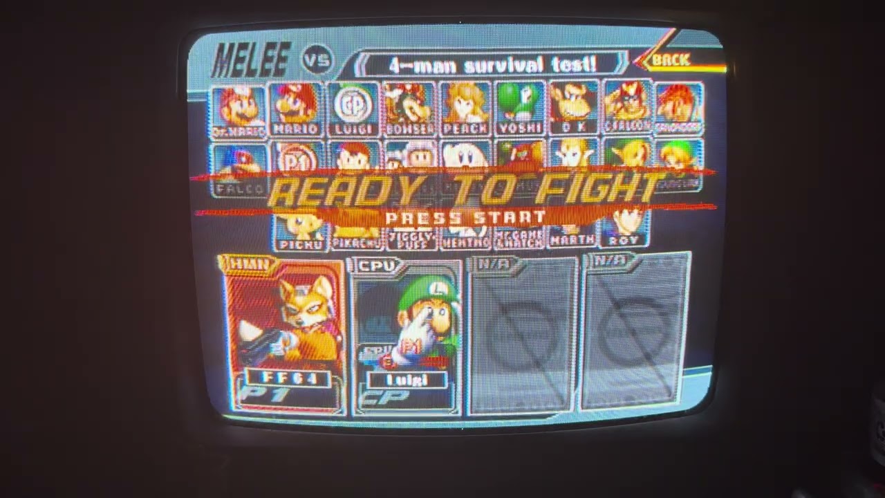 FF64 playing melee ￼