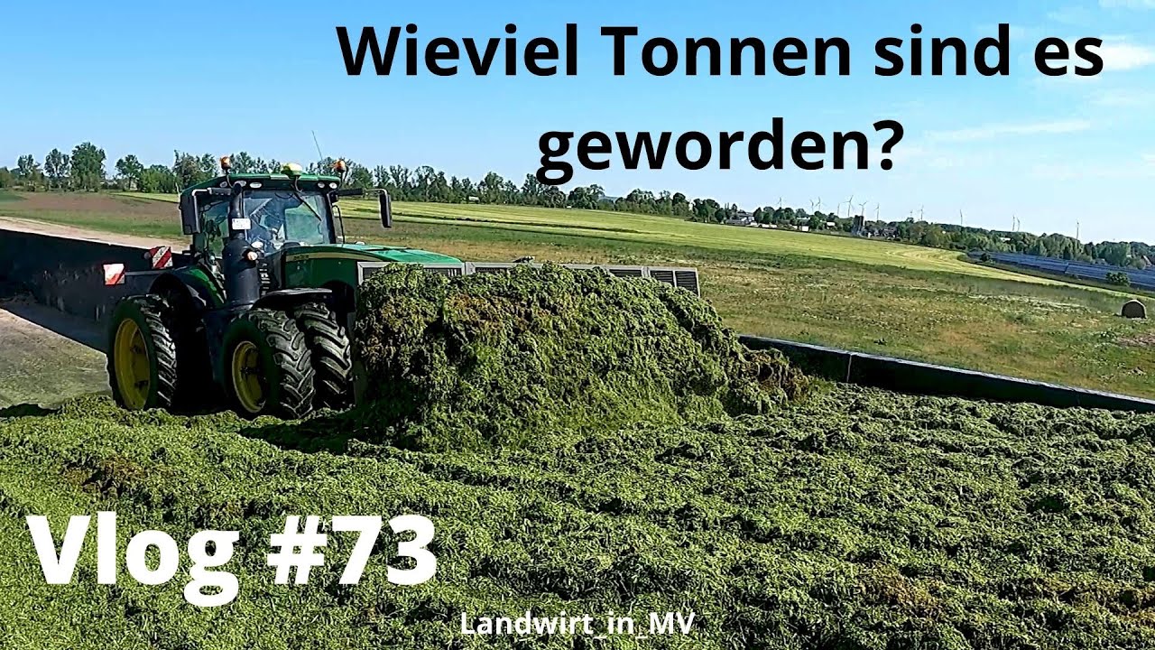 Vlog #73 Letzter Tag beim ersten Schnitt mit unserem neuen Jaguar und wie groß wurde das Silo?