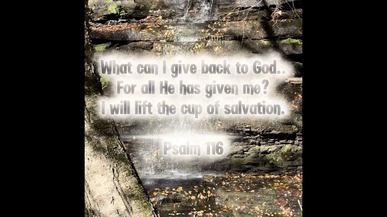 What Can I Give Back to God?