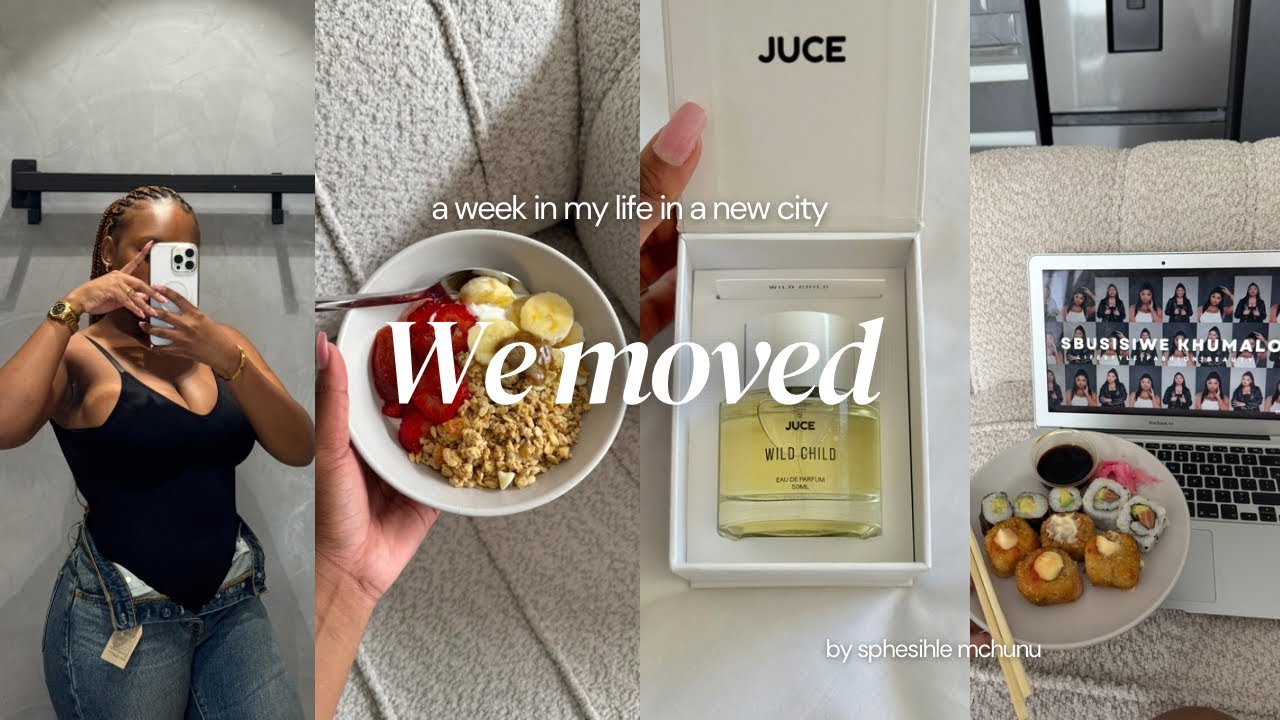 Weekly Vlog: we moved to Joburg ! Living alone in a new city 