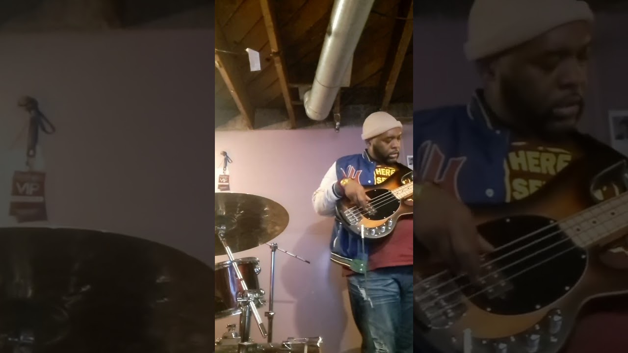 D'Aych & The Next Level Band practice