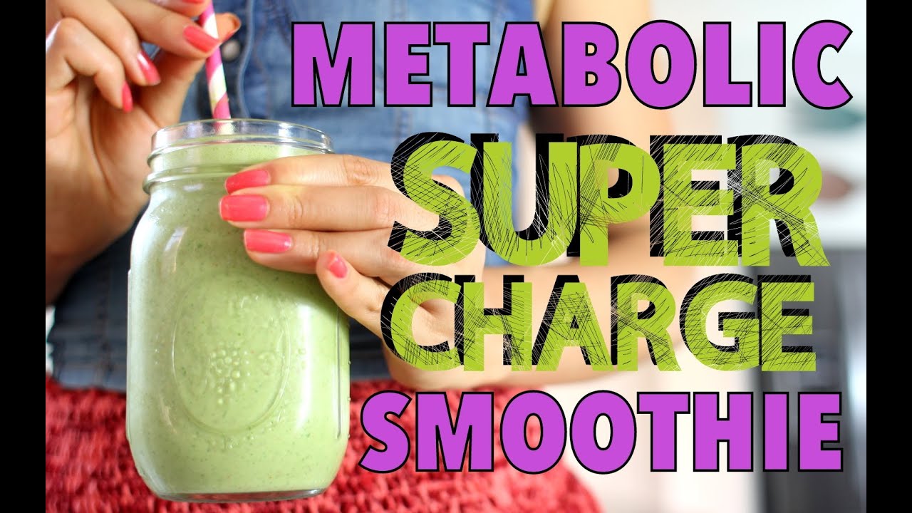 My Metabolic Supercharge Smoothie w/ 1 CRAZY Ingredient