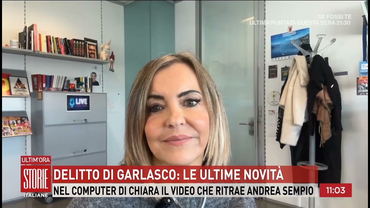 Nel computer di Chiara Poggi, un video che ritrae Andrea Sempio #Garlasco 