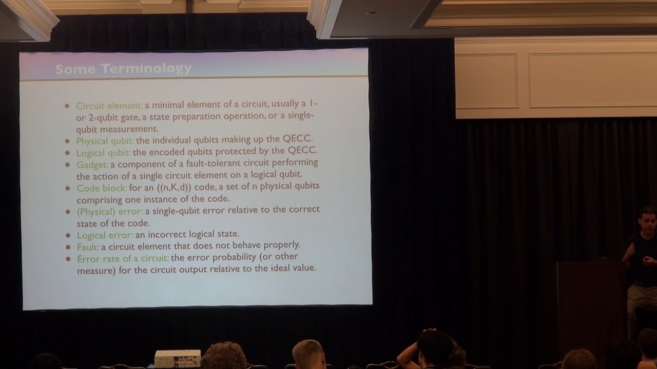 Daniel Gottesman: The Definition(s) of Fault Tolerance
