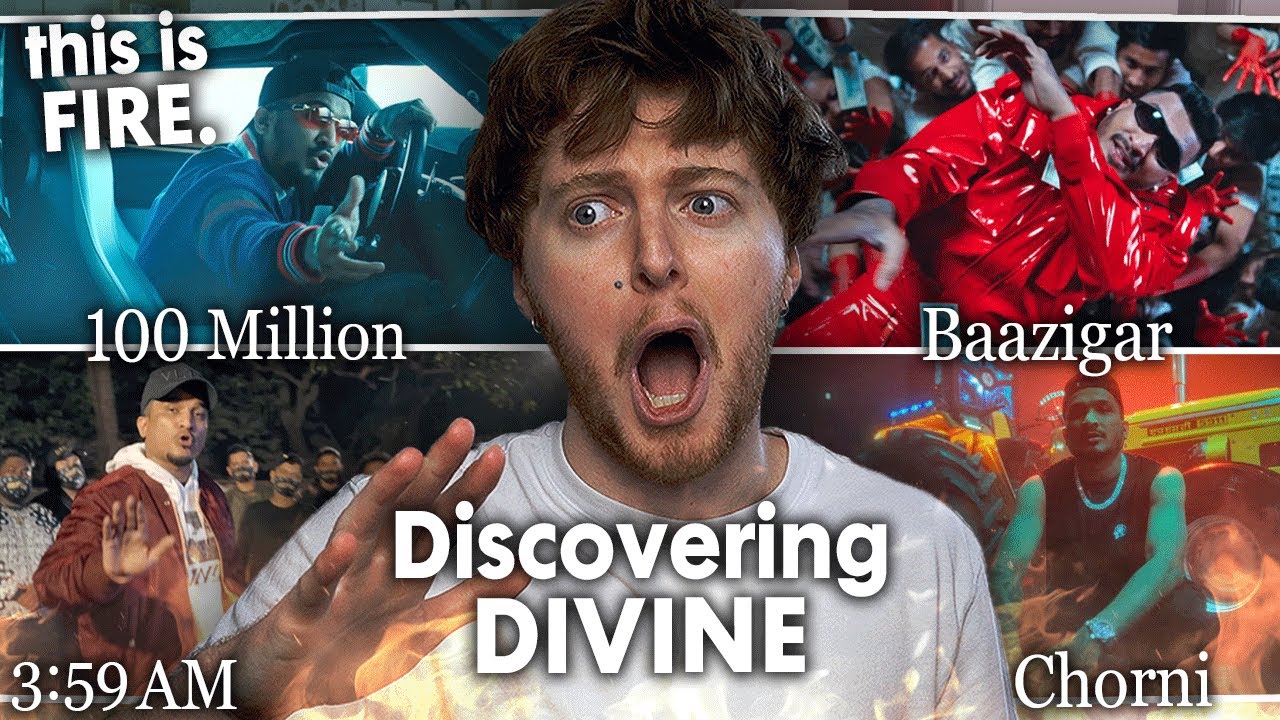 DISCOVERING DIVINE! (3:59 AM, 100 Million, Chorni, Baazigar | Reaction)