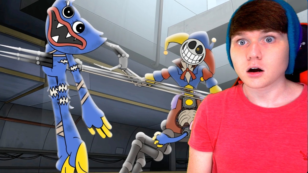 RIP HUGGY WUGGY?! GIBLET is So SAD... (Poppy Playtime Animation) @GameToonsOfficial REACTION!