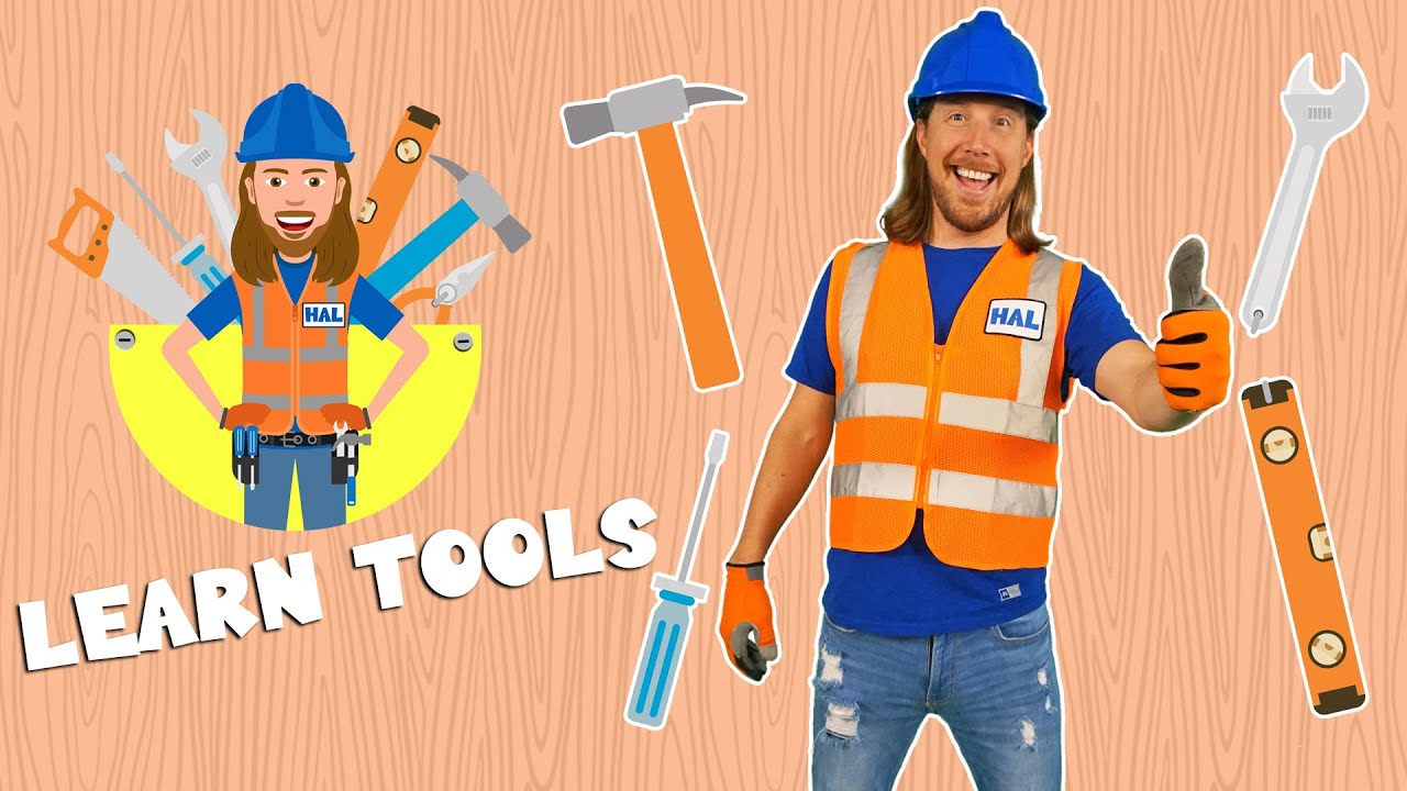 Tools for Kids | Learn the Right Tool for the Job | Handyman Hal fun videos for kids