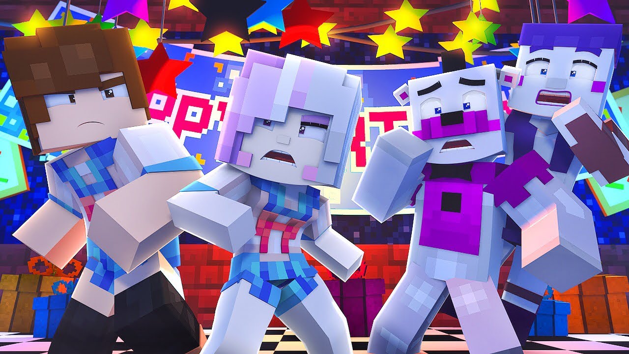 Minecraft FNAF 6 Pizzeria Simulator — HELPY & BRYAN YANDERE SIMULATOR! (Minecraft Roleplay)