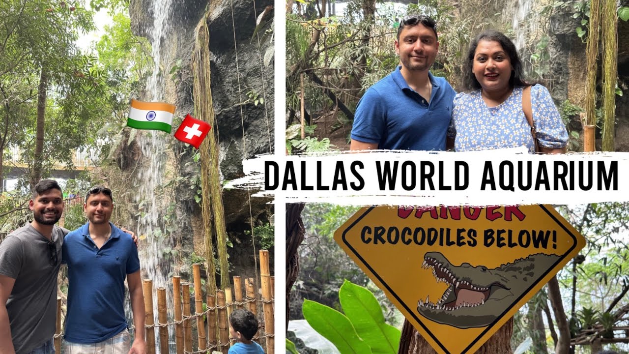 Siblings Day in Dallas World Aquarium | Dallas, Texas USA | #kaushalfamilyvlogs 🇮🇳🇨🇭