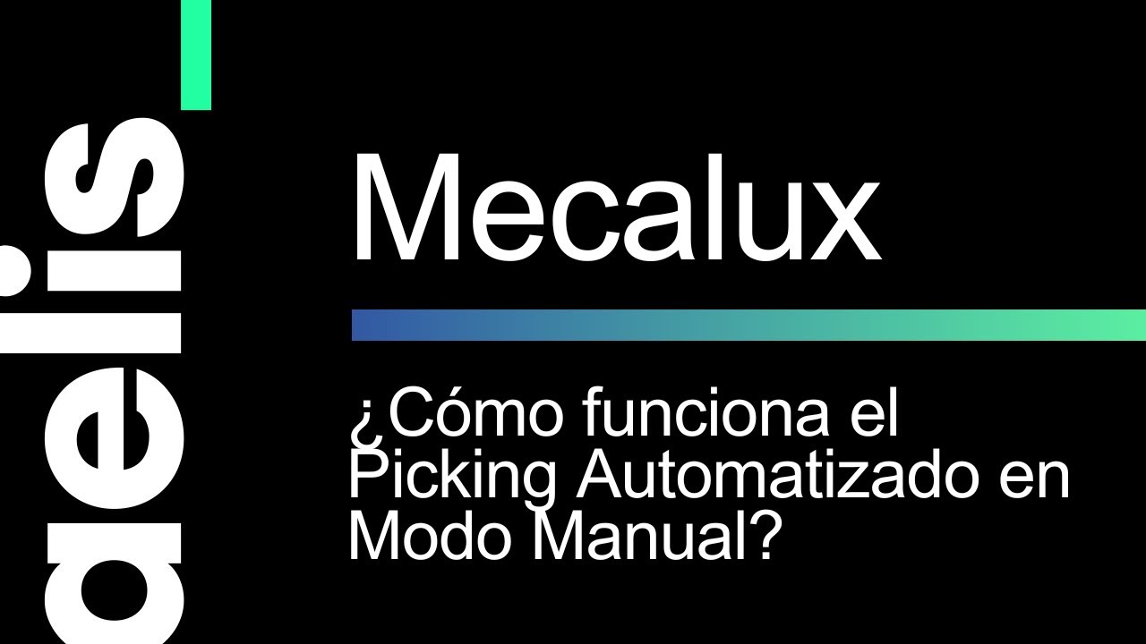 EasyWMS Basic, el SGA de Mecalux &iquest;C&oacute;mo funciona el Picking Automatizado en Modo Manual?
