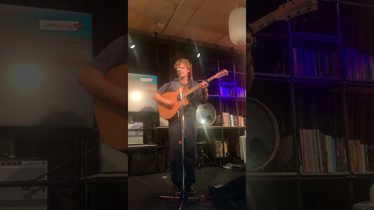 Adam Harpaz live im studioeins von radioeins im bikini berlin am 21.08.2023