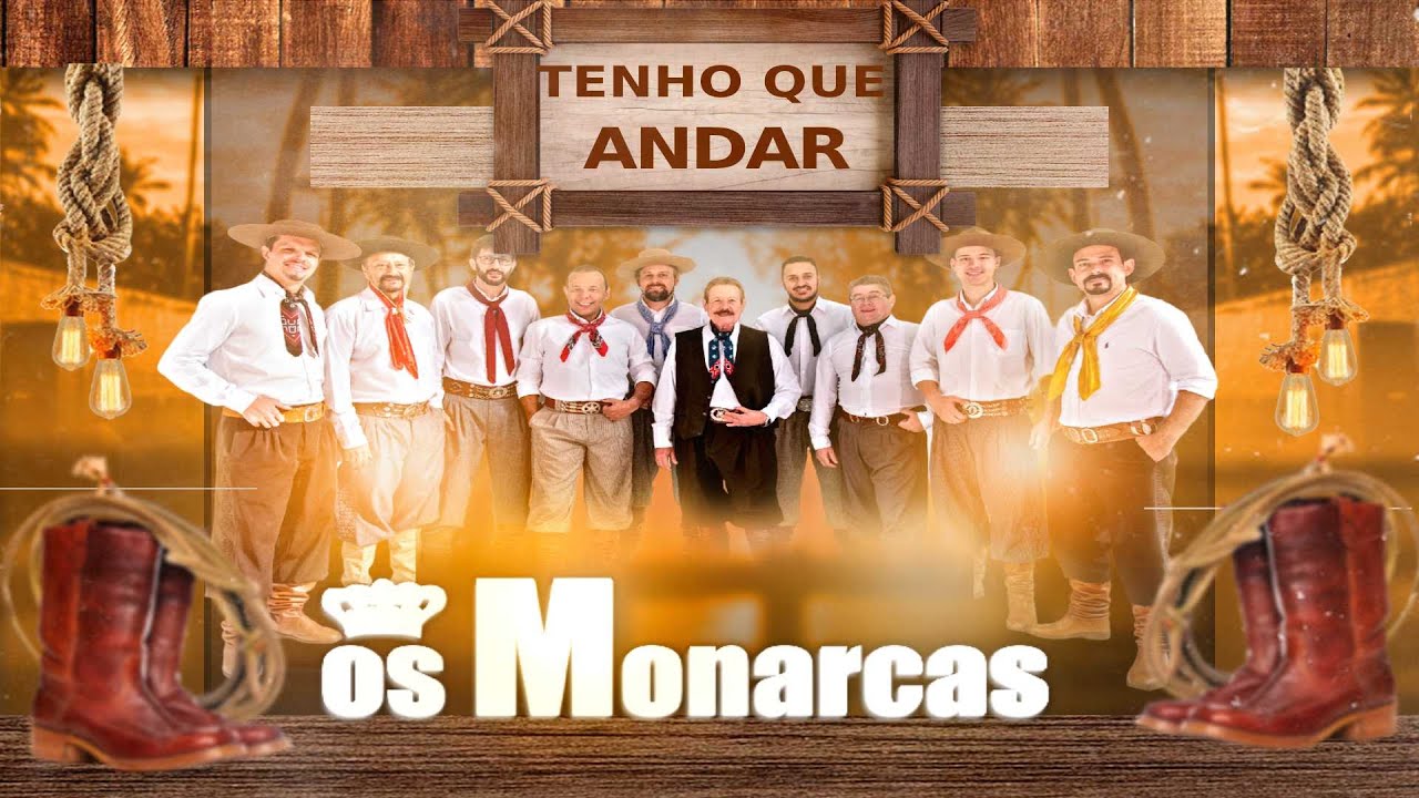OS MONARCAS - TENHO QUE ANDAR  (VÍDEO CLIPE OFICIAL 4K)