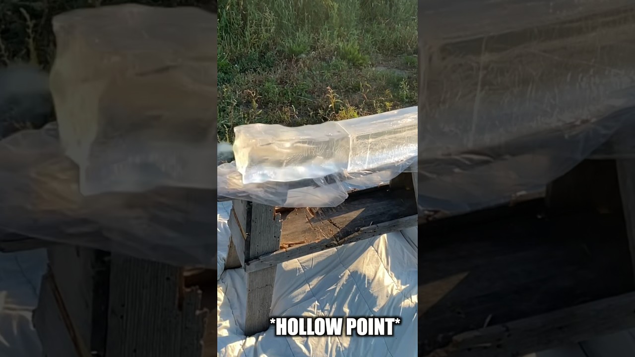 9mm Hollow Point Vs Regular Bullet (Defiant Munitions)