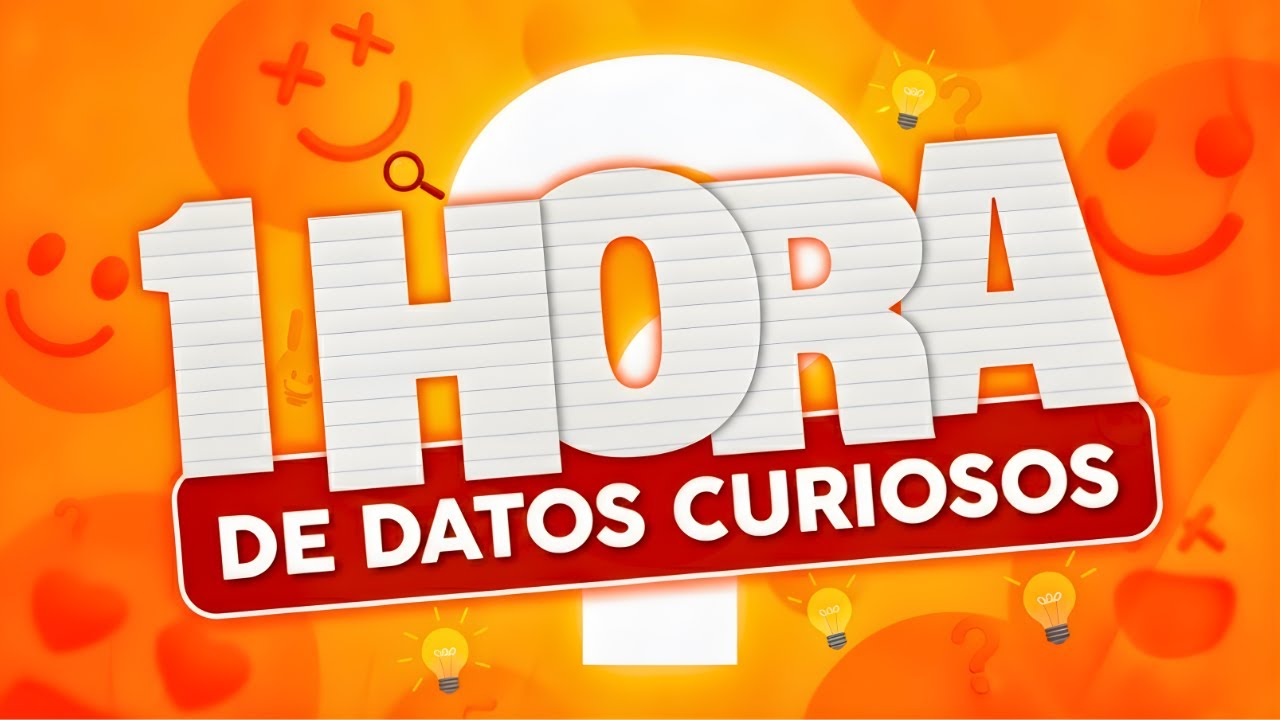 1 HORA de DATOS CURIOSOS y COSAS QUE NO SABÍAS 😲✅