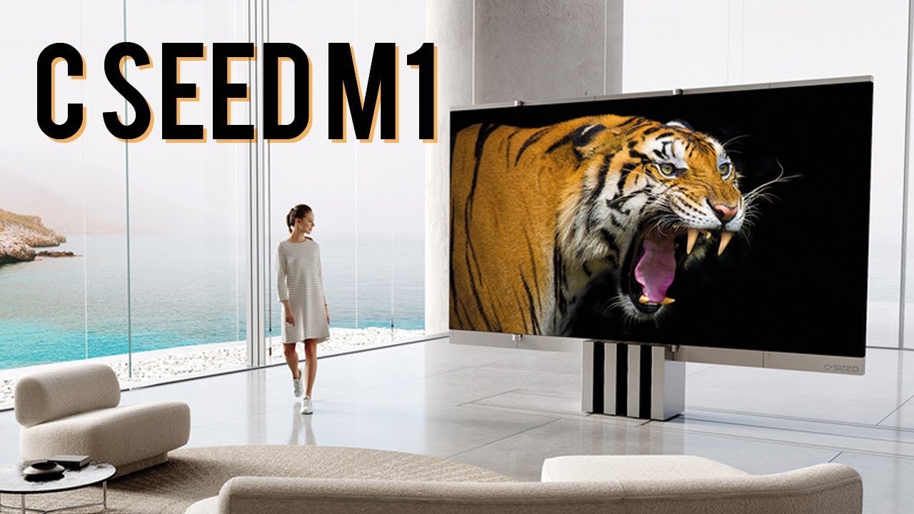 C SEED M1   The World´s First Foldable 165 Inch MicroLED TV