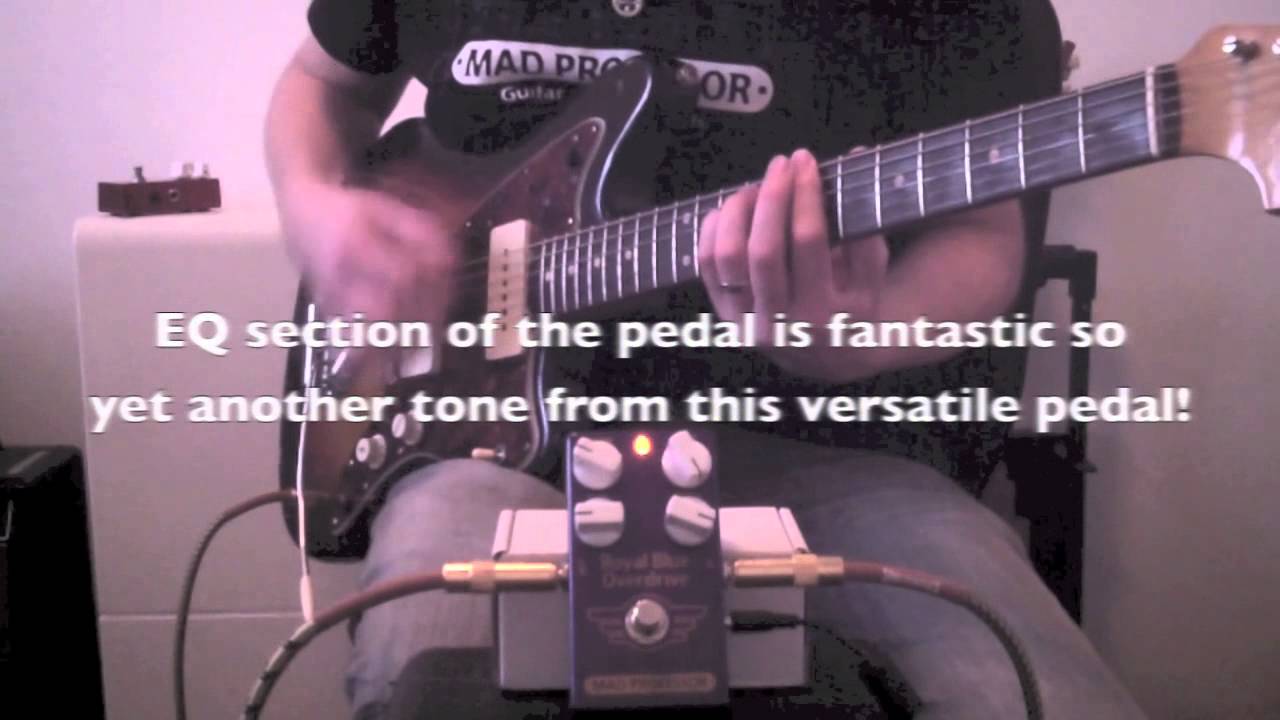 Mad Professor Royal Blue Overdrive demo by Marko Karhu