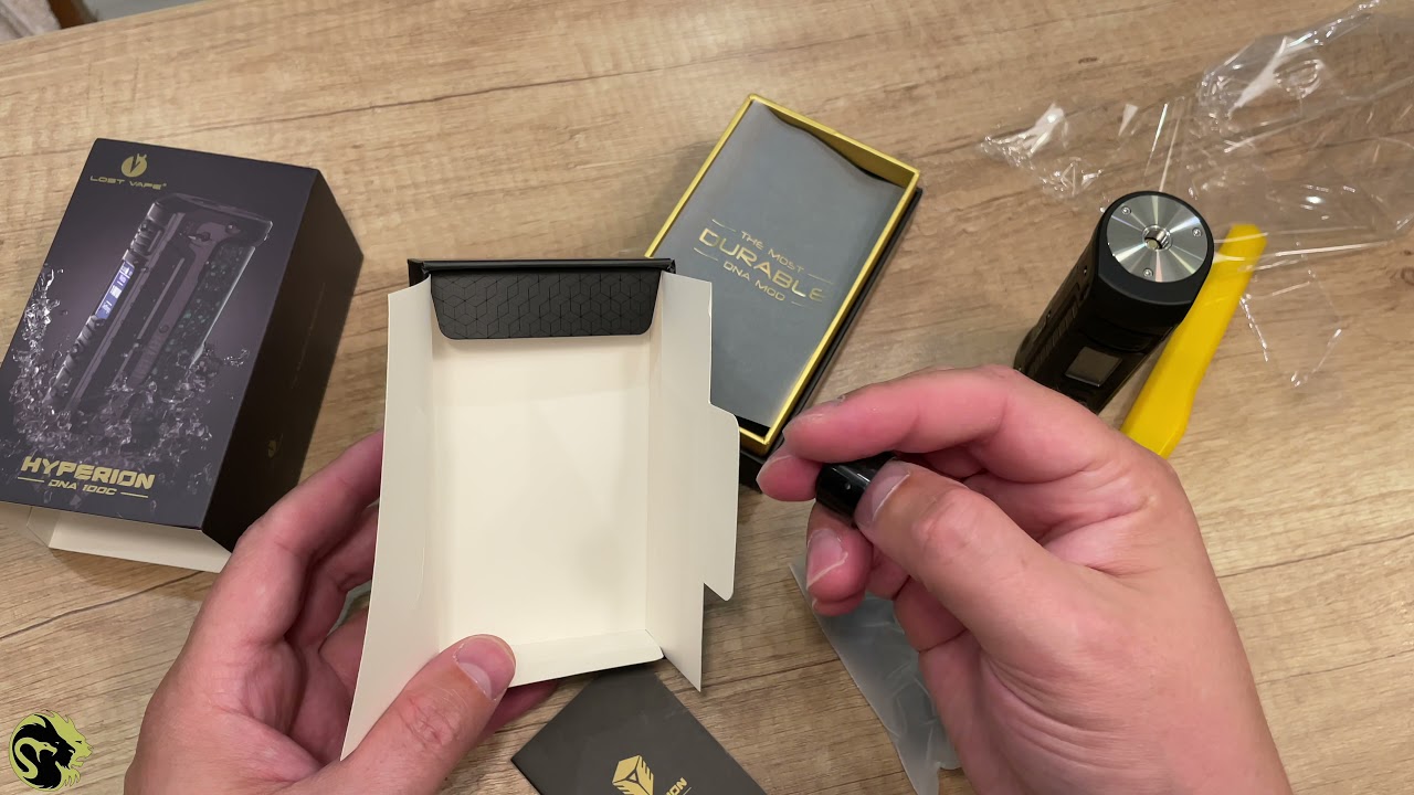 Распаковка Lost Vape Hyperion DNA 100c