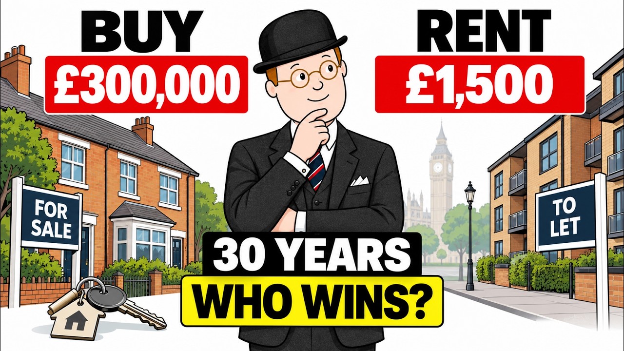Renting vs Buying In The UK &mdash; Who Wins After 30 Years?
