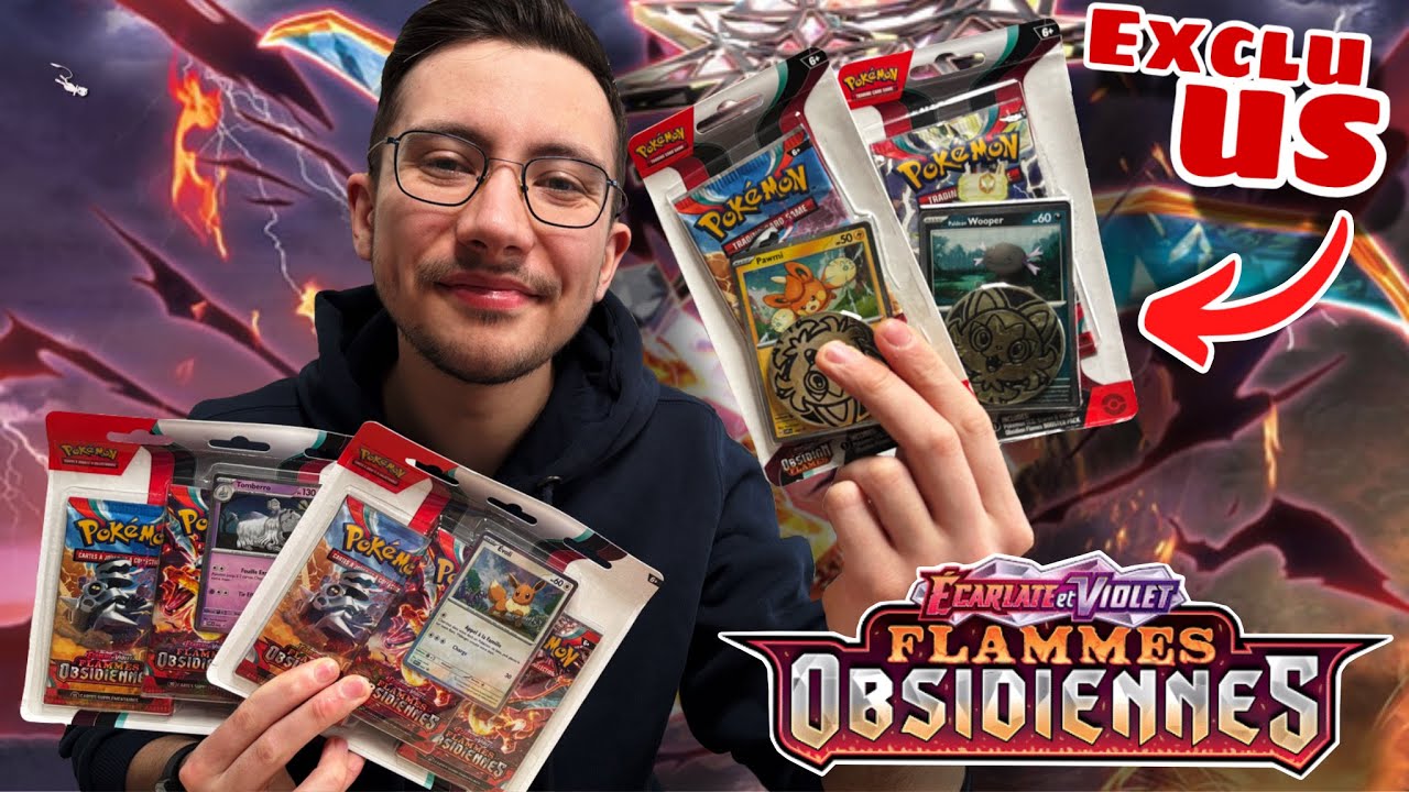 DE NOUVELLES CARTES DE ME03 ONT ÉTÉ DÉVOILÉ | OUVERTURE DE TRIPACKS FLAMMES OBSIDIENNES !!!