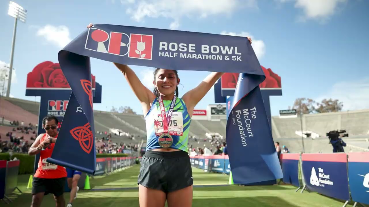 2025 Rose Bowl Half Marathon & 5K Highlight Video