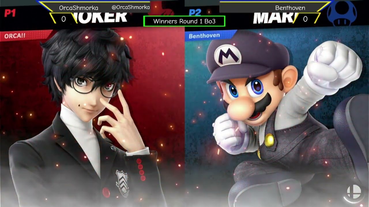 Benthoven [Mario] vs OrcaShmorka [Joker] - Pincadia: The Final Pummel [Winners Round 1]