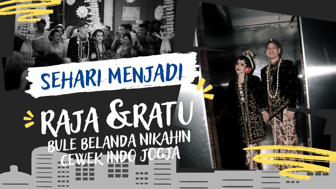 BULE BELANDA NIKAHIN CEWEK INDO JOGJA // PROSESI UPACARA ADAT PANGGIH GAGRGAG JOGJAKARTA