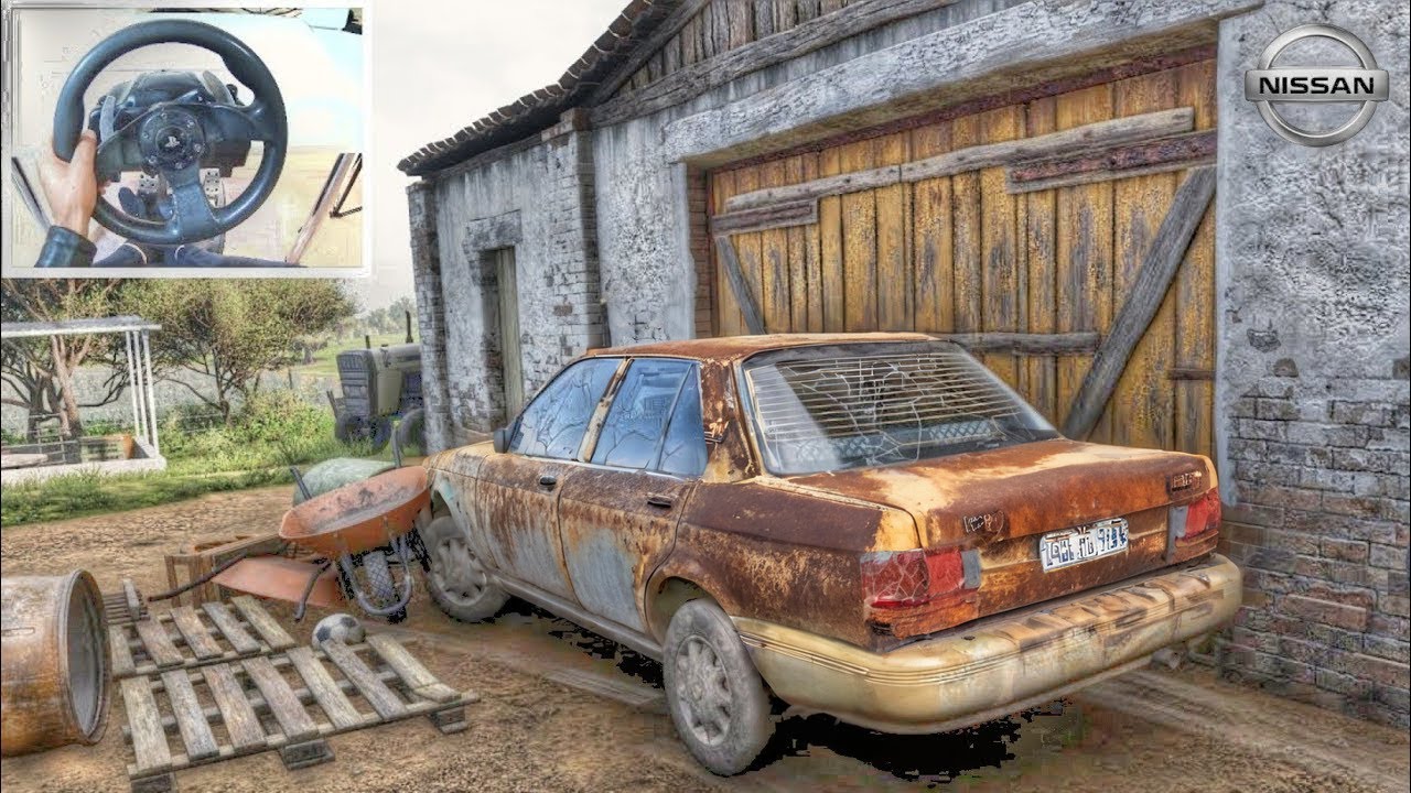 Forza Horizon 5 Rebuilding Nissan Tsuru ( steering wheel gameplay )