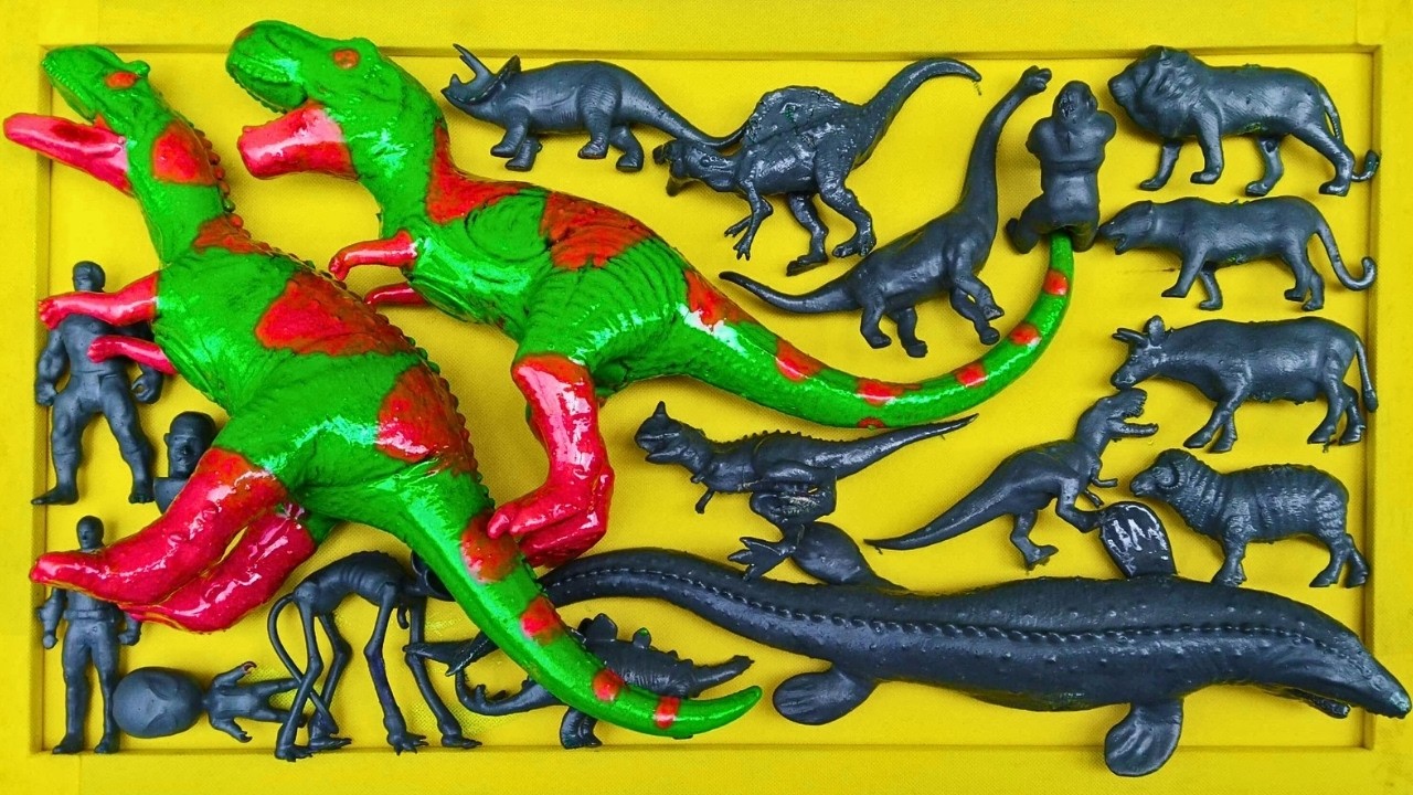 Dinosaurus Jurassic World Dominion: T-rex/Brachiosaurus/Skibidi/Spider-Man/KingKong/Tung Tung Sahur
