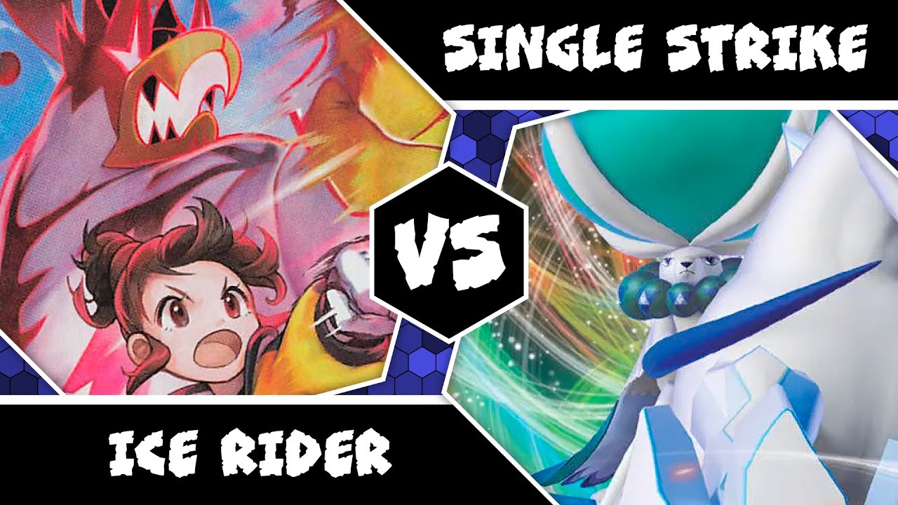 DECK BOSS: Straight SINGLE STRIKE vs ICE RIDER CALYREX VMAX