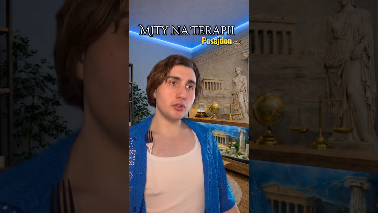 Problem z widelcem 🔱🌊 #humor #parodia #komedia #mitologia #posejdon #śmieszne