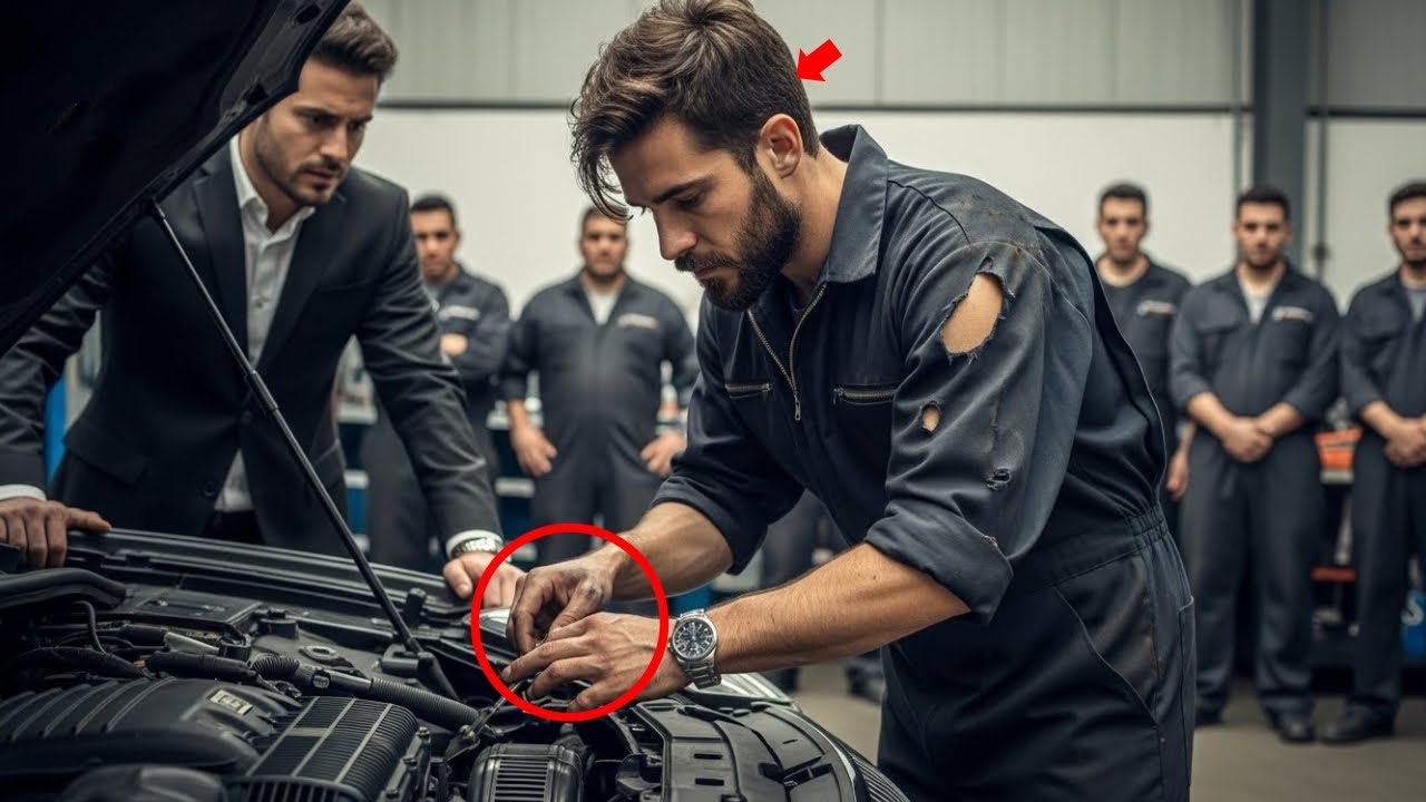 El millonario gastó $5 millones en ingenieros... un pobre mecánico resolvió el problema gratis.