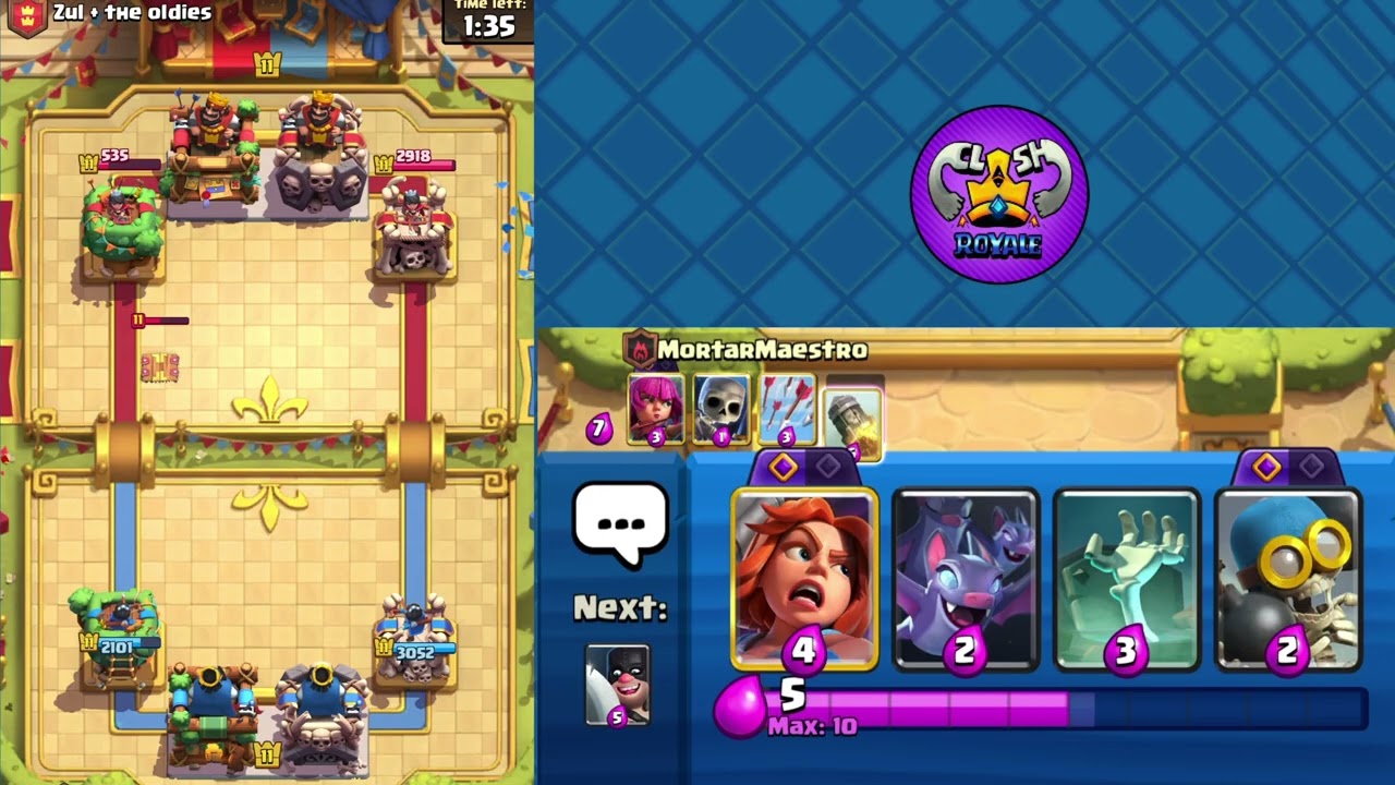 MortarMaestro & SecontWint #clashroyale2v2 