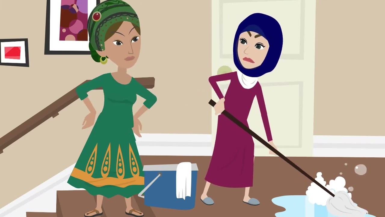 لما الصديقه تبقى عدو والجار يبقى ناا ر تبقى دى قصتى قصه كامله #حكايات_انيميشن