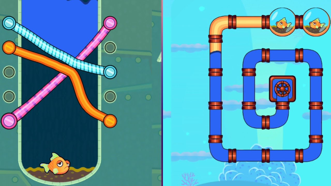 Save the fish newvideo #games #funny 