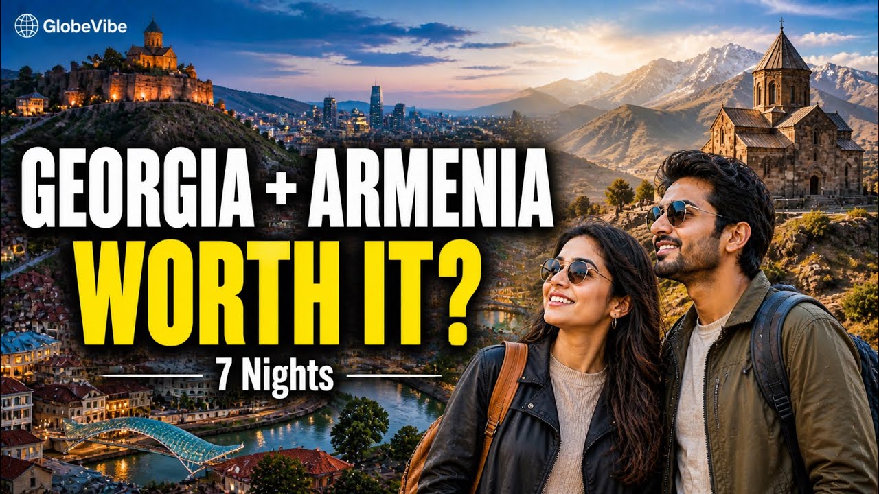 Hidden Europe from India 🇬🇪🇦🇲  - Georgia & Armenia 7 Nights Caucasus Journey