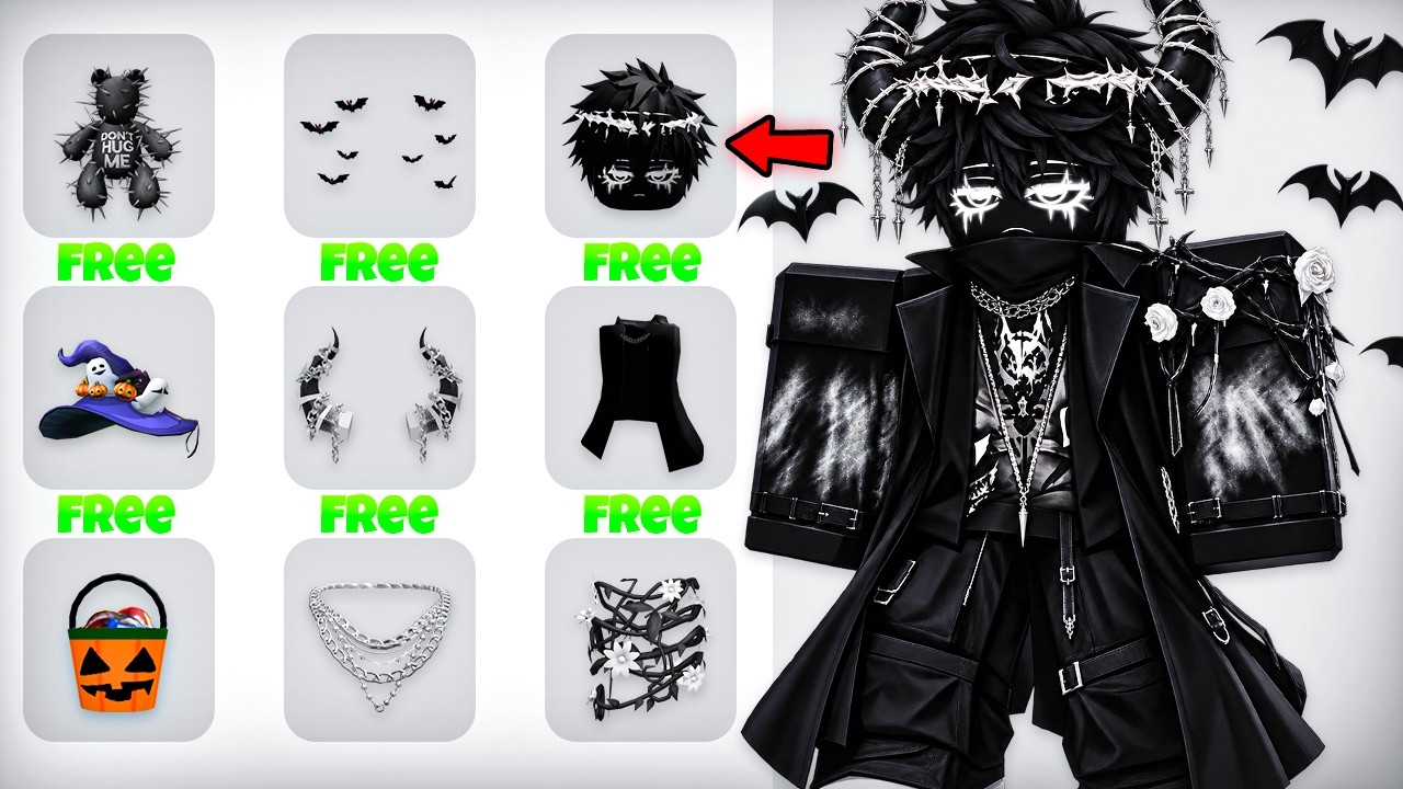 БЕСПЛАТНЫЙ ЛИМИТИРОВАННЫЙ UGC + БЕСПЛАТНЫЙ КОД! 🖤🎁 (ROBLOX ХЕЛЛОУИН 2026)