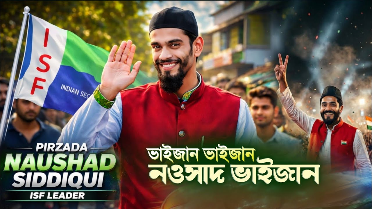 Vaijaan Vaijaan। নওসাদ ভাইজান। Political Party Song 2026। Mla Pirzada Nawsad Siddique