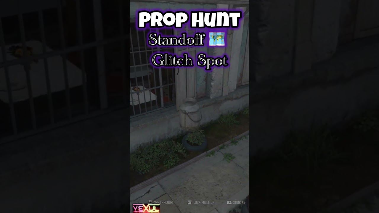 Prop Hunt — STANDOFF Canister Glitched Under Tire 