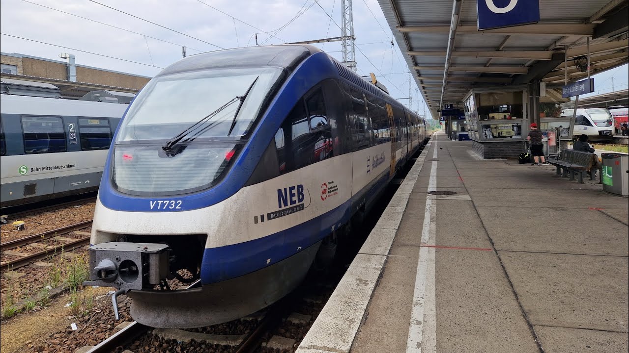 Mitfahrt in der RB26 von Berlin Lichtenberg bis Küstrin-Kietz im VT732