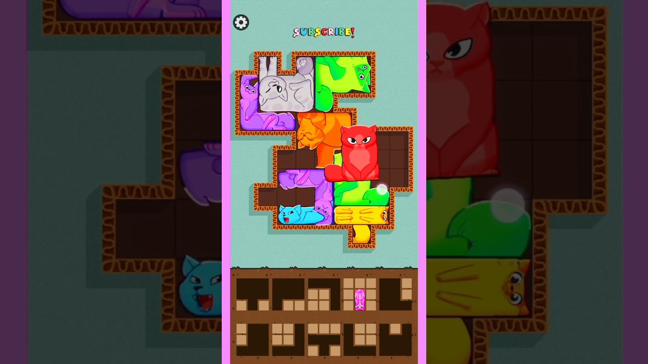 Puzzle CATs #  19 ] Angry Cats !! OMG , #faizeegames