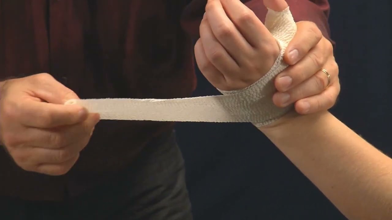 strapping metacarpo-phalangienne du pouce en  nylexogrip
