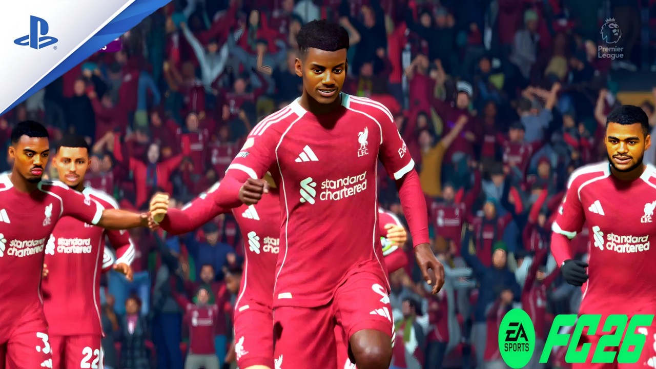 الدوري الإنجليزي الممتاز | ليفربول VS فولهام | أي إيه أف سي 26 - بلايستيشن 5 | EA SPORTS FC 26
