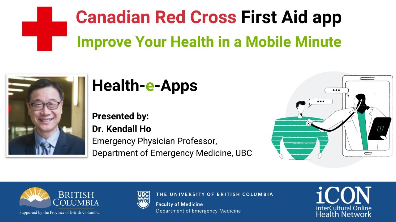 Canadian Red Cross First Aid app | Health-e-Apps | Improve Your Health In A Mobile Minute