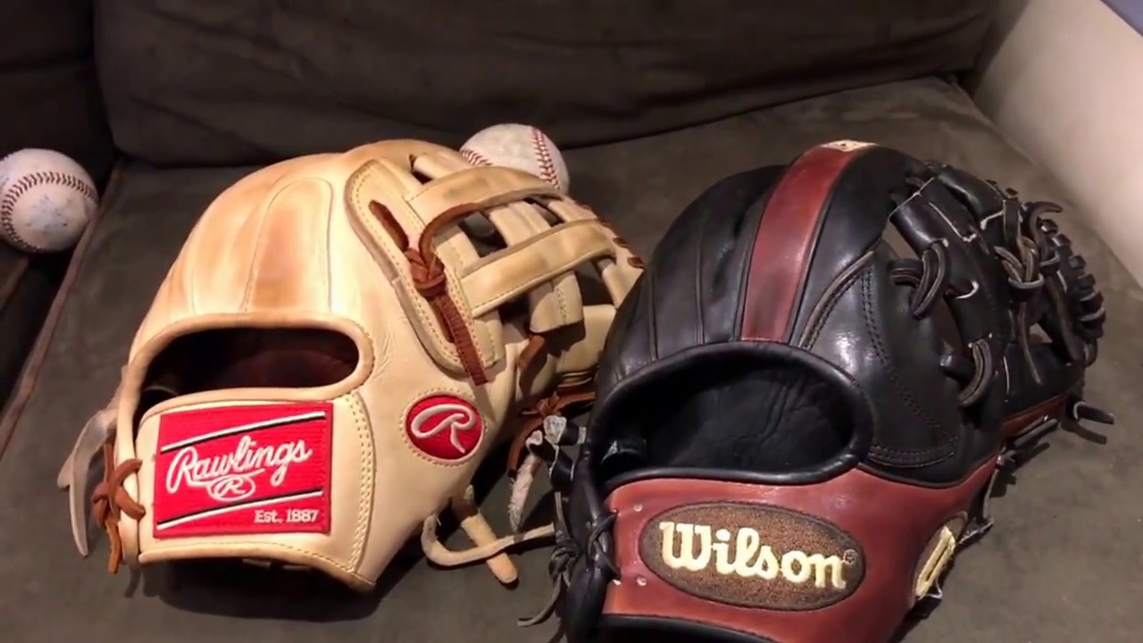 Rawlings pro preferred vs Wilson a2k comparison