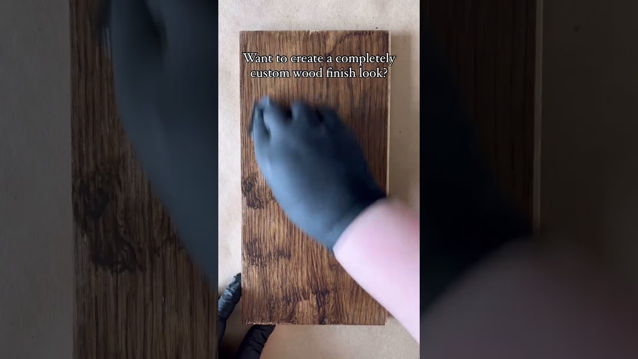 Create a unique wood finish look with Precolor Easy! 🎨