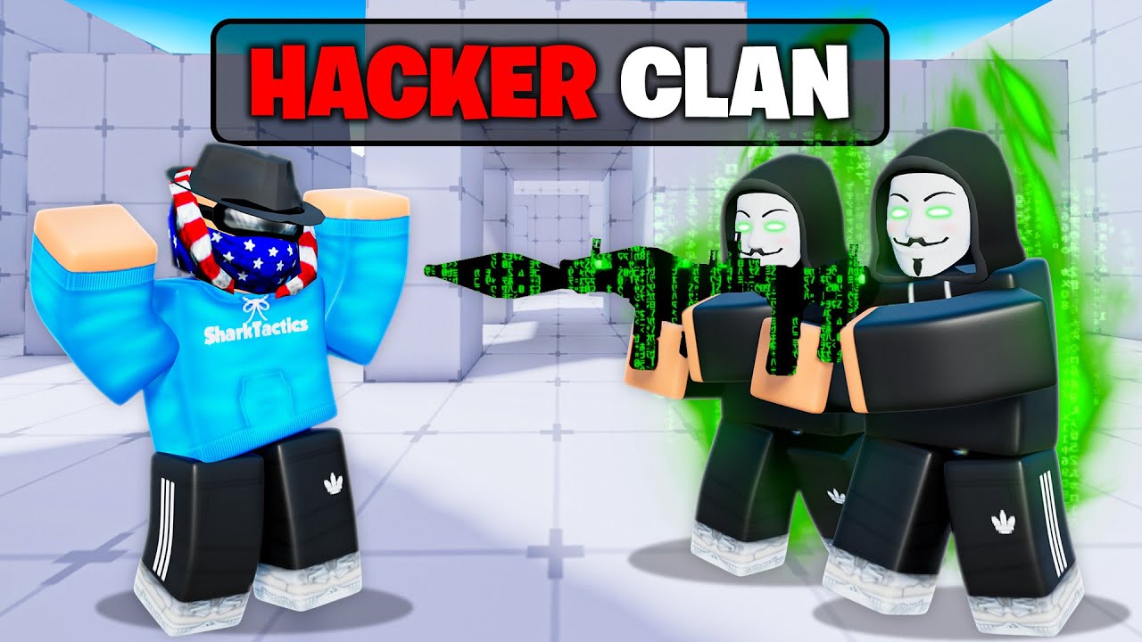 Я сразился с кланом хакеров в Roblox Rivals!