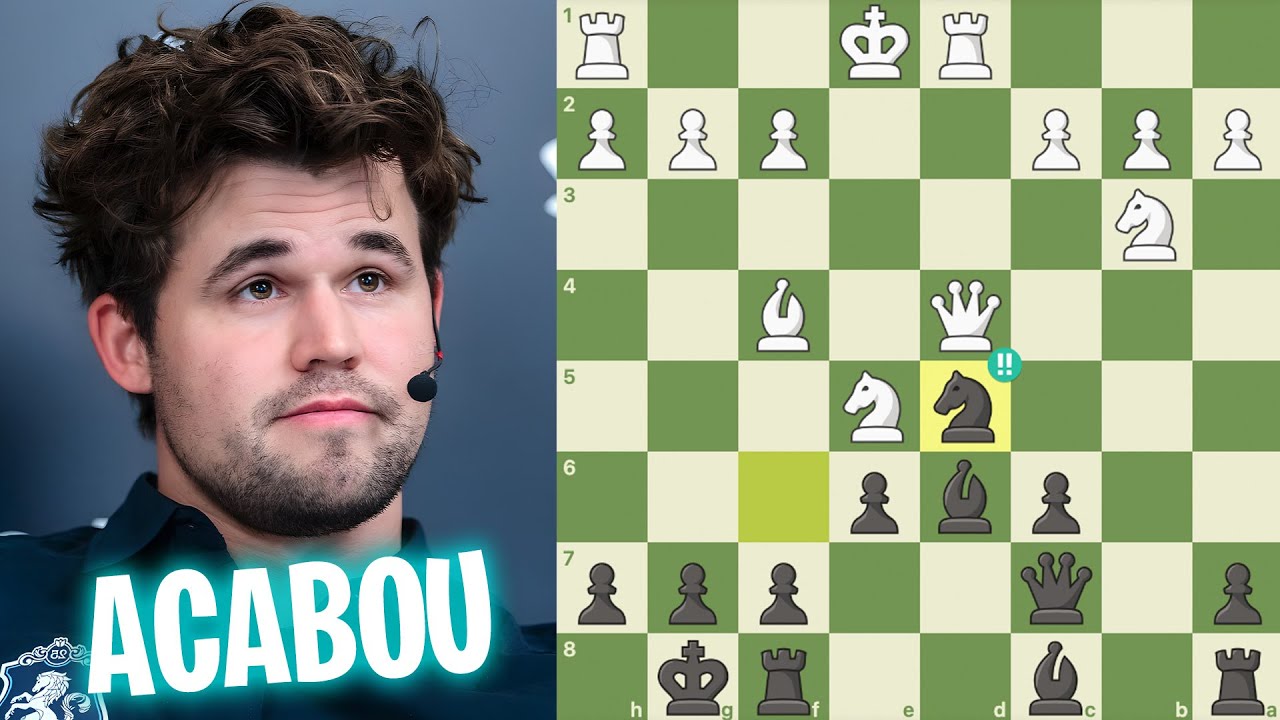 Magnus Carlsen EXPÕE Um Erro Simples e Declara Vitória! 😱🚨