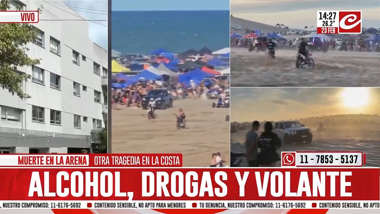Alcohol, drogas y volante: una influencer volcó en un cuatri y está grave